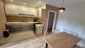 Køkken eller tekøkken på Zagan Apartments #2