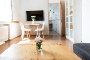 TV a/nebo společenská místnost v ubytování Apartmán U Prazdroje