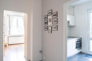Kuchyň nebo kuchyňský kout v ubytování Apartmán U Prazdroje