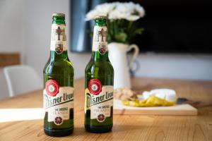Nápoje v ubytování Apartmán U Prazdroje