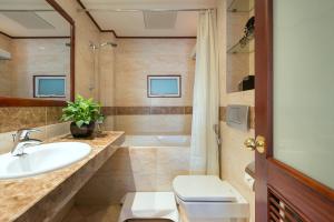 Vannituba majutusasutuses Hanoi E Central Luxury Hotel & Restaurant