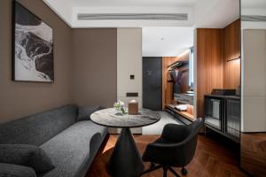 Posezení v ubytování Intercity Shanghai Hongqiao NECC