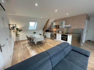 Η κουζίνα ή μικρή κουζίνα στο Appartements pour 8 personnes