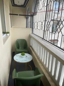 Area soggiorno di Greyline One Br with an Extra bed Bamburi