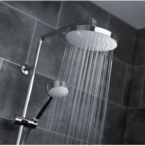 a shower with a shower head in a bathroom at 2 Agars Lane Cashel in Cashel