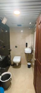 Koupelna v ubytování Hotel Nordijan