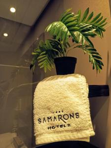 Certifikát, hodnocení, plakát nebo jiný dokument vystavený v ubytování Samarons Hotels