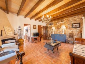 Χώρος καθιστικού στο Holiday Home Ses Terrasses by Interhome