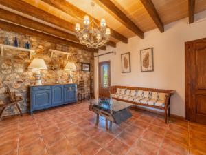 Χώρος καθιστικού στο Holiday Home Ses Terrasses by Interhome