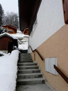 Chalet Loupnots 2P avec vue v zimě