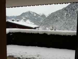 Chalet Loupnots 2P avec vue v zimě