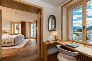 Art Boutique Hotel Monopol客房内的一张或多张床位