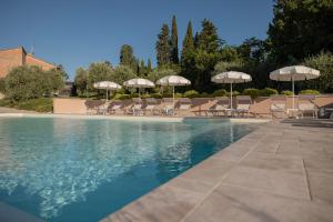 Piscina de la sau aproape de Agriturismo La Collina degli Olivi