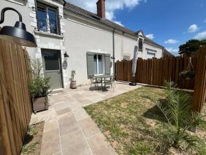 Κήπος έξω από το Gîte cosy tout confort - Le palmier