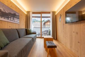 Χώρος καθιστικού στο Maginta Appartements Lercher