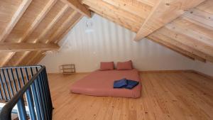 Postel nebo postele na pokoji v ubytování Manas Slowliving - Santiago