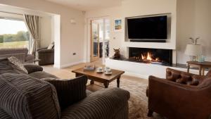 Et opholdsområde på The Apple House