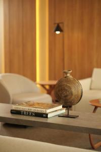 Χώρος καθιστικού στο Rio Hotel By Bourbon Luque Asuncion
