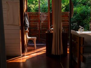 Χώρος καθιστικού στο Lazuli Bush Lodge, Hluhluwe