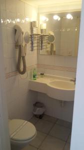 Kylpyhuone majoituspaikassa Hotel La Giara