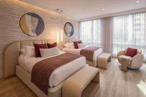 Voodi või voodid majutusasutuse Le Parc Hotel, Beyond Stars toas
