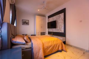 Ένα ή περισσότερα κρεβάτια σε δωμάτιο στο RB homes