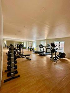 Fitness centrum a/nebo fitness zařízení v ubytování The Cozy Corner at Victoria Along Edsa Quezon City
