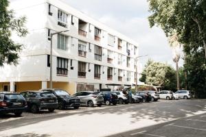 Το κτήριο όπου στεγάζεται  το διαμέρισμα