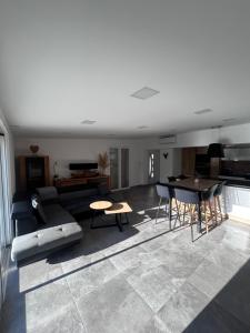 Køkken eller tekøkken på Maison proche de la plage