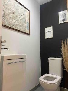 Koupelna v ubytování Maison paisible