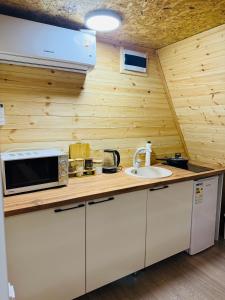 Una cocina o cocineta en KolsayNestAframe