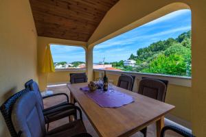 En balkon eller terrasse på Apartments Ljubica