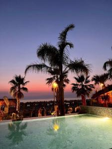 Bazén v ubytování Relax Apartments Golem nebo v jeho okolí