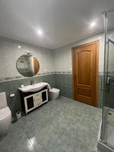 Koupelna v ubytování Casa Branca