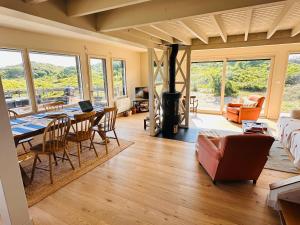 Χώρος καθιστικού στο Maison dans les dunes à 150m de la plage pour 7 personnes - FR-1-482-159