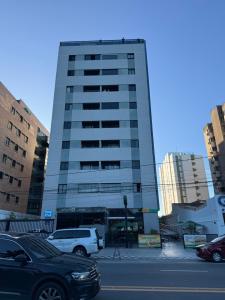 Budova, kde se aparthotel nachází