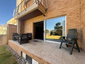 Μπαλκόνι ή βεράντα στο Machados Beach House