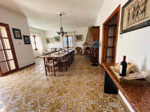 Χώρος καθιστικού στο Villa Maria