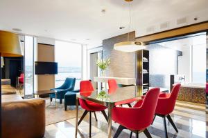 Posezení v ubytování Vox Hotel