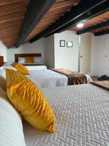Postel nebo postele na pokoji v ubytování Casa El Extranjero Calle Ancha