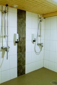 Kylpyhuone majoituspaikassa Hotel Turistihovi