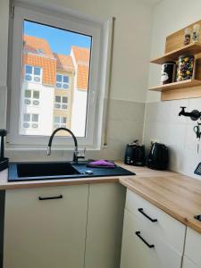 Dapur atau dapur kecil di Apartment Arjen