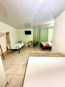 Hostal Síndigo客房内的一张或多张床位