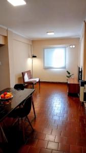 Khu vực ghế ngồi tại Dpto Familiar 2 Dorm con balcón, vista al Puerto - Centro Santa Fe