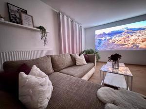 Χώρος καθιστικού στο Rafael Apartment mit HS-Card - Greschuk Apartments