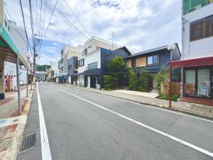 an empty street in a town with buildings at Shioyasuji Garden 447 - Vacation STAY 57033v in Sumoto
