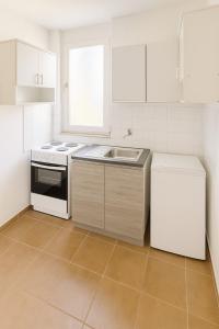 Garsonjera Ulcinj Povoljno! tesisinde mutfak veya mini mutfak