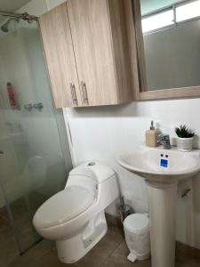 Ένα μπάνιο στο Carretera a los Nevados y Termales +12 φωτογραφίες