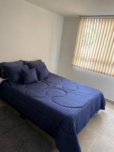 Ένα ή περισσότερα κρεβάτια σε δωμάτιο στο Carretera a los Nevados y Termales