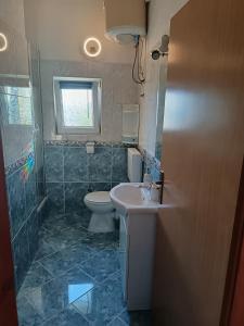 Koupelna v ubytování Apartments by the sea Posedarje, Novigrad - 6190